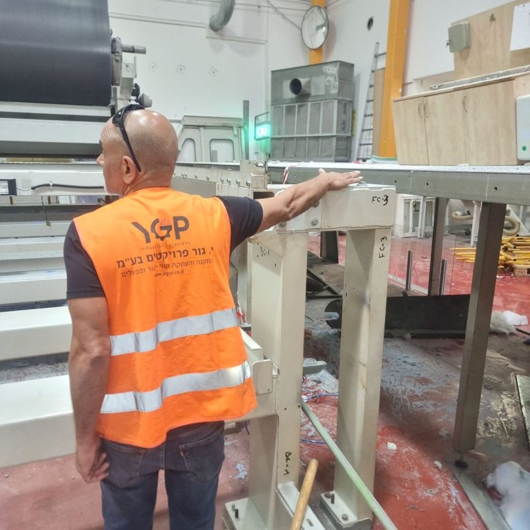 פירוק, תיעוד ואריזה של קו ייצור למשלוח לצפון קרוליינה – שלאג